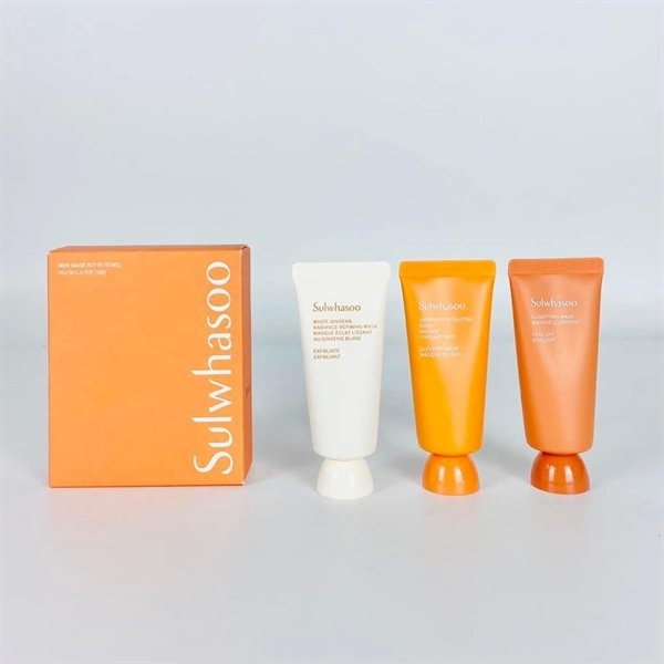 Set 3 Mask Sulwhasoo - Lột - Ngủ - TDC Bạch Sâm - EXP 202807