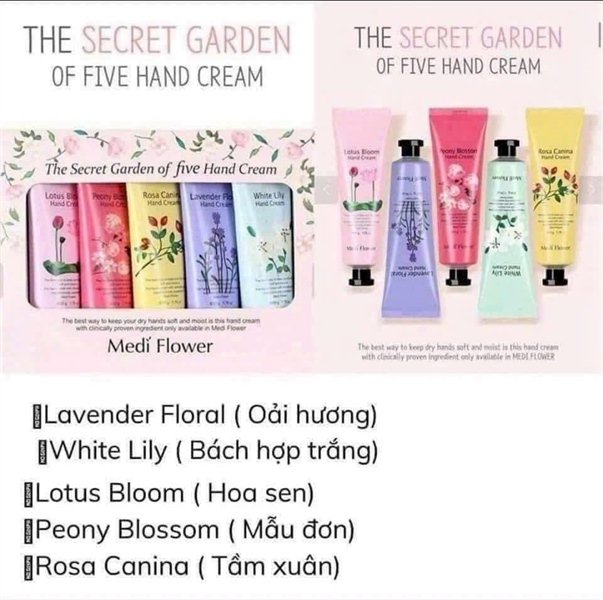 Set Kem Dưỡng Tay Mediflower - EXP 202806