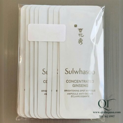 SULWHASOO - Sample Ampoule Trị nám Brightening Spot 1ml x 12 gói - EXP 20280119
