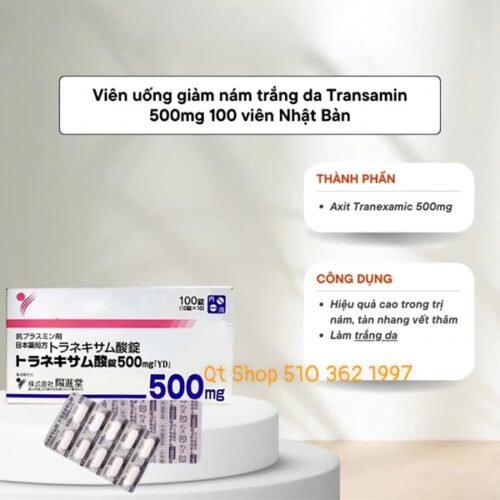 Viên Uống Trị Nám Transamin - 100 viên - Japan - EXP 202709