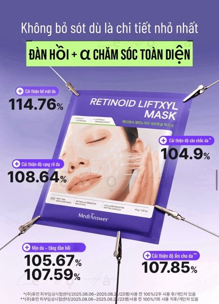 Screenshot MEDIANSWER RETINOID LIFTXYL MASK - Mặt Nạ Retinol - 4ea