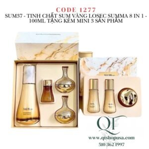 81be66e0c47f437ca3583e8e8f42c453 SUM37 - Set Tinh Chất Vàng Sum Losec Summa 8 in 1 - 100ml tặng kèm Mini 3 sp
