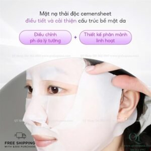 Pharmesthetics CONAPIDIL CEMENSHEET: Mask Định Vị xanh Mặt Nạ Thải Độc & Phục Hồi - 1ea