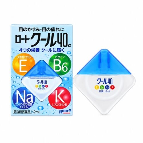 8267f130769a46b689969b8d42de8293 ROHTO - Nhỏ Mắt Vita Màu Xanh Japan - 12ml - EXP 202804
