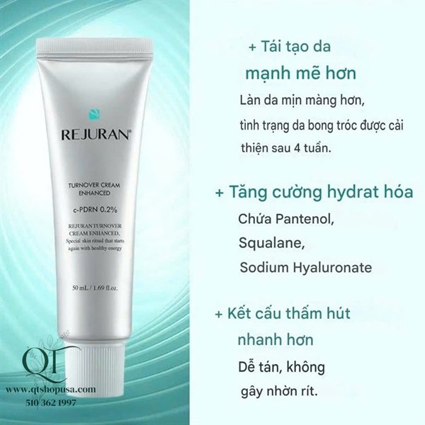 Kem Dưỡng Phục Hồi Rejuran PDRN 50ml - EXP 202802