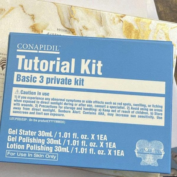 Pharmesthetics CONAPIDIL - Mini Tutorial Kit Basic 3 private kit - 30mlx3