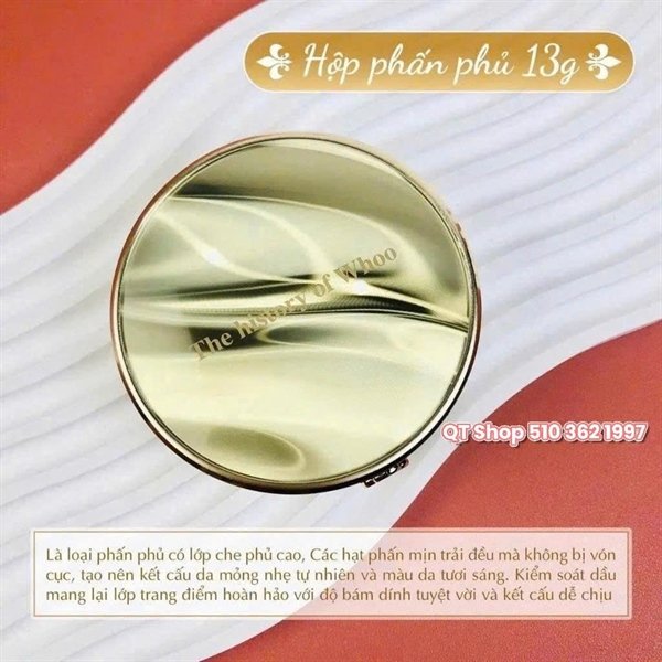 Phấn Phủ Dạng Nén Whoo # 23 - 70$