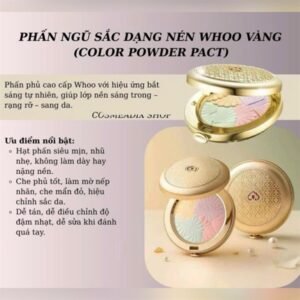 Phấn phủ ngũ sắc Whoo color Powder pact - EXP 202812