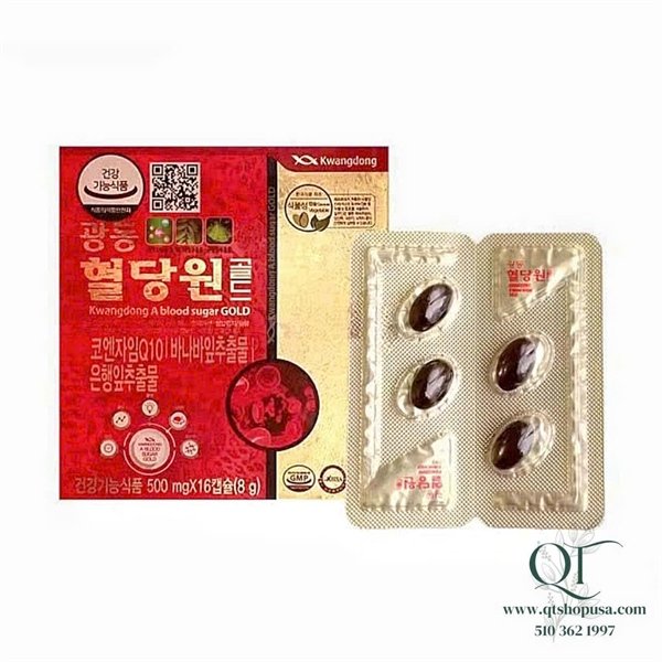 Thuốc Tiểu Đường Kwangdong - 7 hộp nhỏ- KO CÓ HỘP LỚN bên ngoài