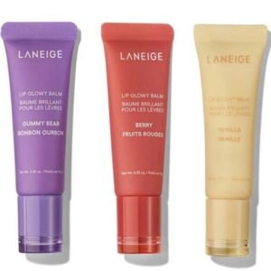 Set 3 Son Dưỡng Môi LANEIGE Lip Glowy Balm