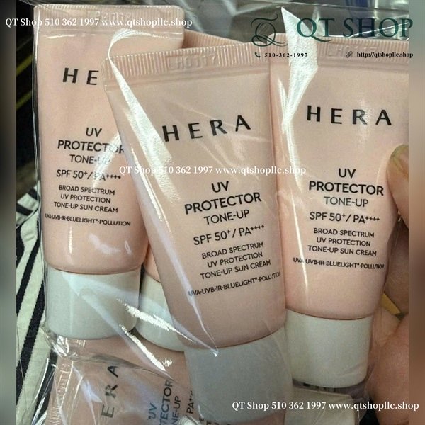 COMBO 5 - KCN Hera UV Protector Tone Up Broad Spectrum SPF50+/PA++++