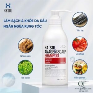 87363493d84049a78e8d84e8c04a2fa8 Dầu gội Ha'sol Anagen Scalp Shampoo - 500g - EXP 202806