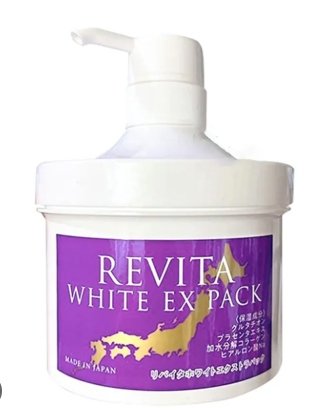 Kem Ủ Trắng Dưỡng Da Body Revita White EX Pack 500g