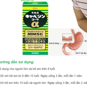 Thuốc trào ngược dạ dày Kowa - 300 viên - Japan - Date 202709