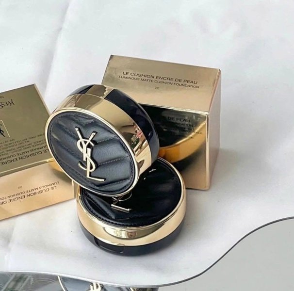 YSL - Mini Cushion Màu Đen - #B20 Tông Tự Nhiên - EXP 202901