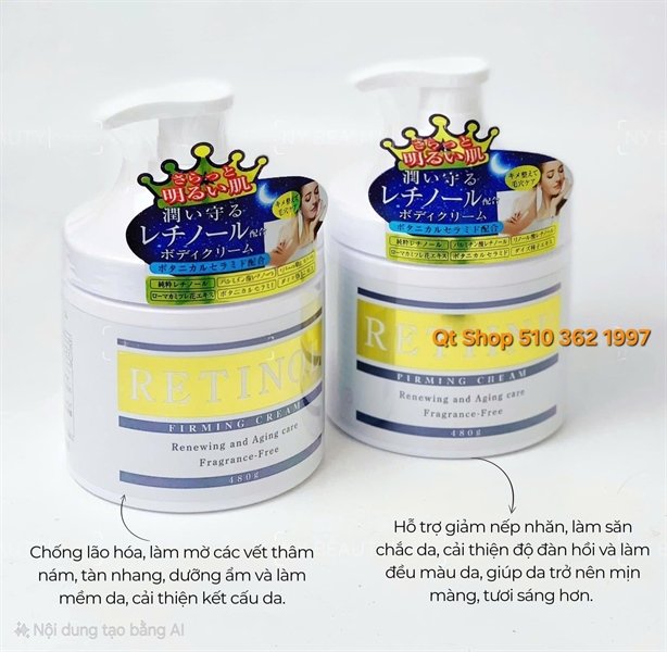NONE 1 - Kem Dưỡng Body Retinol