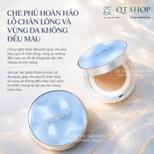 SUM37 - Phấn Cushion Sum Xanh Water-Full Mesh - Tông #21 - KÈM 2 LÕI - EXP 2028.02