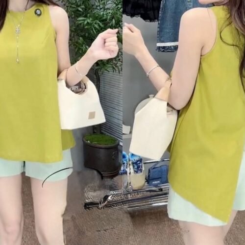 Set Short Màu Bơ Size M