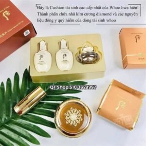 8ac3a39bbaa443b694977c6f45fdf050 Phấn Cushion Hoa Hiên - 110$ - Tông 21 kèm SET QUÀ