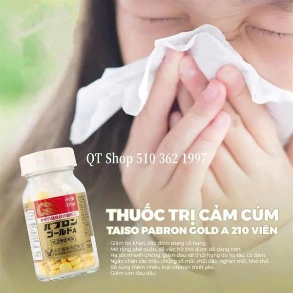 Viên Trị Cảm Cúm JP - 210 viên - Japan