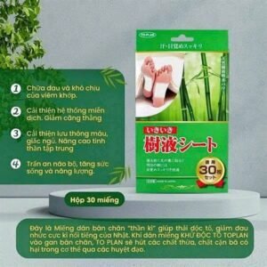 Dán Thải Độc Chân - Japan - 30ea