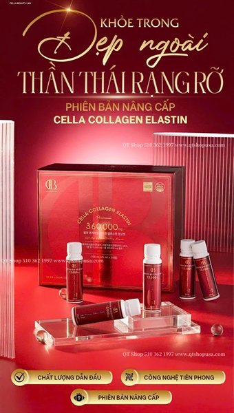 Collagen Premium 360.000mg - 30 lọ x 25ml - Vị Xoài - EXP 202801