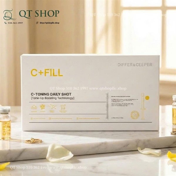 CÓ HỘP - Set Chấm Nám C-TONING DAILY SHOT - Hộp 10 ống