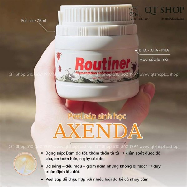 8f34f1ec0503462c80412a57157340ec Pharmesthetics - Sáp Peel Axenda Routiner 75ml - EXP 202812