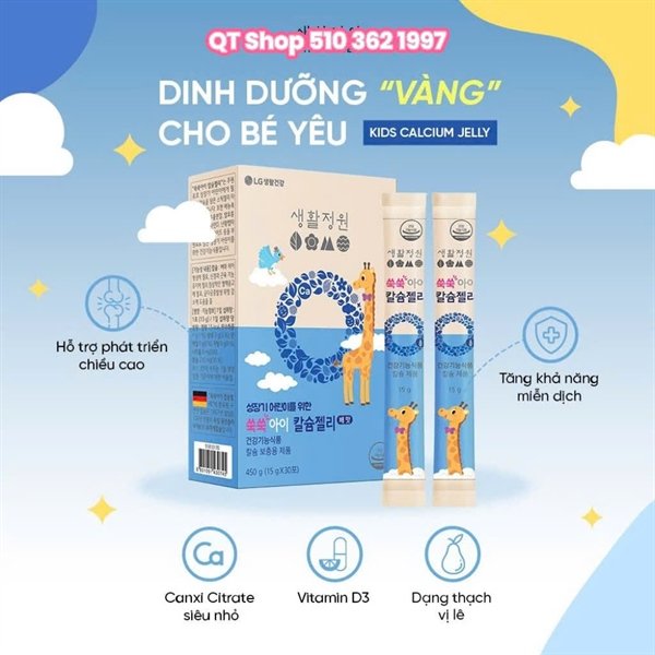 Kids - Thạch Canxi LG- EXP 20250930