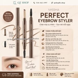 MISSHA - Kẻ Chân Mày Perfect Eyebrow HQ - Màu Nâu - EXP 2029.06