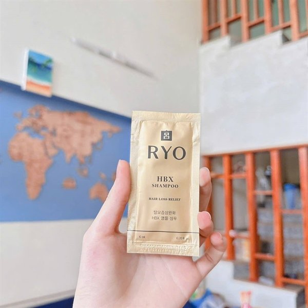 RYO - Sample Dầu Gội Ryo - 6ml x 60 gói - EXP 202806