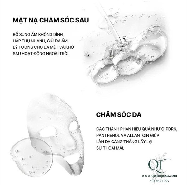 Mặt nạ phục hồi PDRN Rejuran Skin Protection Mask - 5ea - EXP 202707