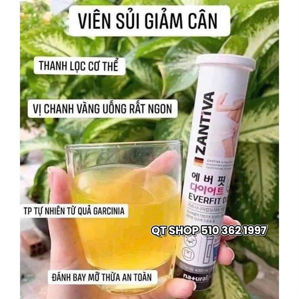 90e5e934acc44e1e9bf8d6d2f6dd0298 Sủi Giảm Cân Zantiva - EXP 202806