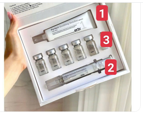 ERTY - Set Vi Gai Erty Perfection Toning Treatment Kit 160$ - EXP Feb 2027 (Hộp)