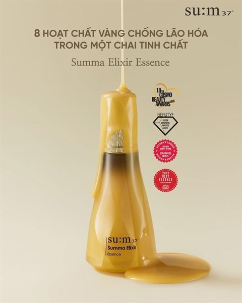 93f1288fc3ae4659ba42a63d874cac5f SUM37 - Set Tinh Chất Vàng Sum Losec Summa 8 in 1 - 100ml tặng kèm Mini 3 sp