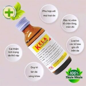 Kela Lotion trị viêm lỗ chân lông LCL Thai Lan - 60ml - EXP 20280522