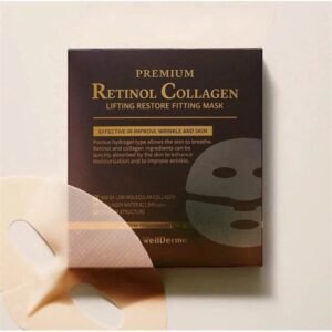 Mặt Nạ Thạch Wellderma Retinol Collagen Lifting Restore Fitting Mask - 4 ea - EXP 202710