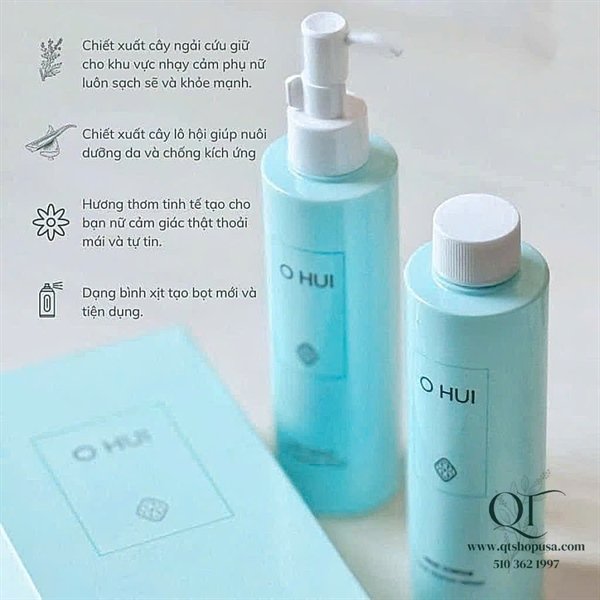 9579780efb2f43289894013e4d219e80 OHUI - DDVS Gel Rửa Phụ Khoa - 200ml x 2 chai - EXP 20290419