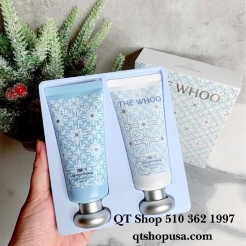 WHOO - Set Dưỡng tay phiên bản Giáng Sinh - Set 2 tuýp x 60ml - EXP 202903