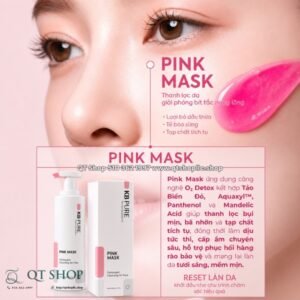 KB PURE - Pink Mask Detoxygen Cleansing for Face MỚI - 90g