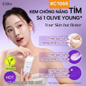 KCN D'Alba TÍM - KHÔNG HỘP - EXP 202712