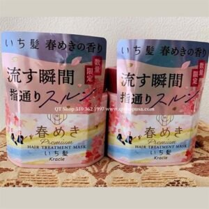 97847d95b1c44eca80b95d24eb3e95da Ủ tóc Kracie Ichikami Premium Hair Treatment Mask