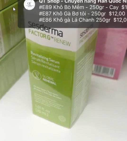 SDM - FactorG Renew Serum Trẻ Hóa Da - EXP 202806