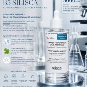 993ff8714c324957bf8fd6654a9a2e02 Silisca - Tinh chất phục hồi da Silisca Panthenol B5 Copper Tripeptide 50ml