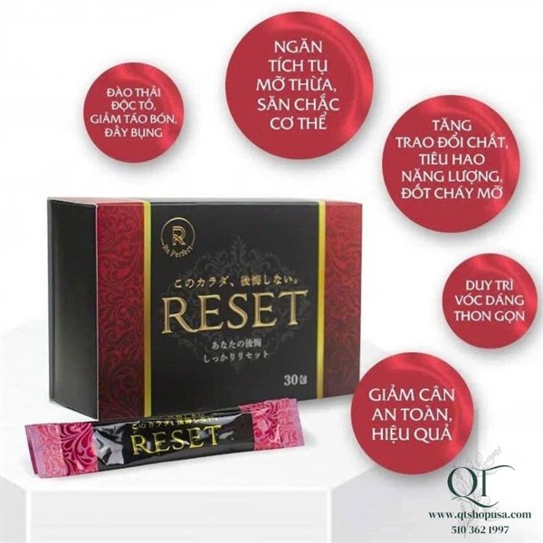 NONE - Reset Men Vi Sinh Đào Thải Mỡ Giảm Cân - Japan EXP 202805