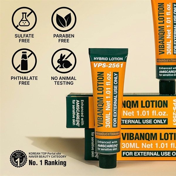 Pharmesthetics - VIBANQM VQM Hybrid Lotion 30ml - NEW - phục hồi - dùng được cho da nhạy cảm