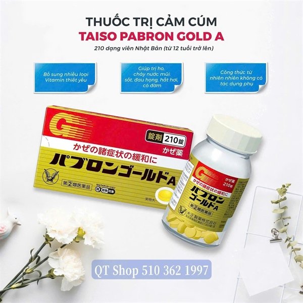 Viên Trị Cảm Cúm JP - 210 viên - Japan