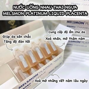 Nhau Thai Ngựa Melsmon - Japan - 30 ống - EXP 202704
