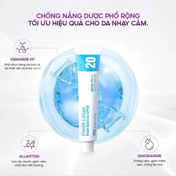 Pharmesthetics - Conapidil KCN Finish Lotion Broad Spectrum SPF50+/PA+++ - 20g
