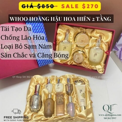 THE WHOO - Set Hoa Hiên Hoàng Hậu 2 tầng - EXP 202804